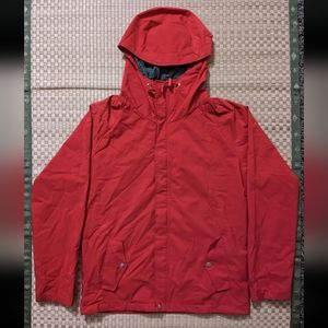 Freeman The Freeman Rain Coat Size 38 Red Jacket Made in Seattle USA